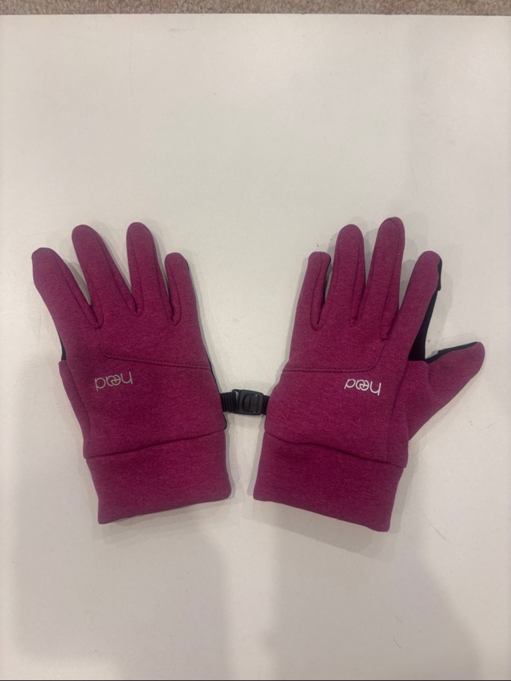 Head kids pink touchscreen gloves size M